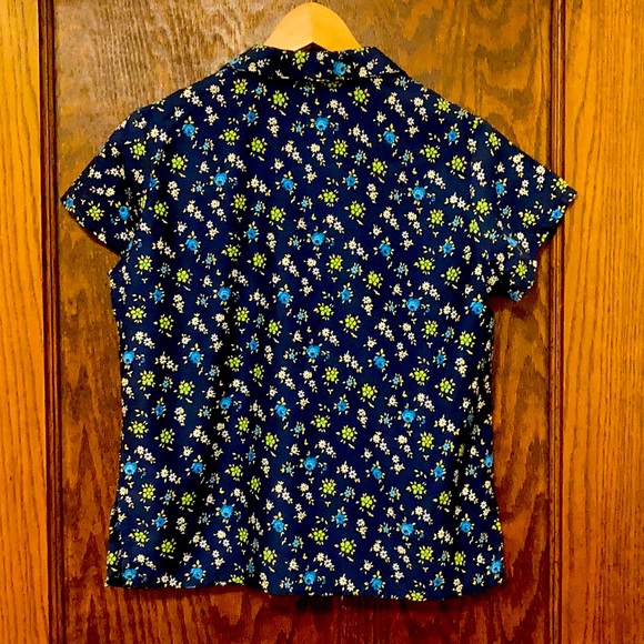 Vintage Handmade Button-down Short Sleeve Shirt - Picture 3 of 3